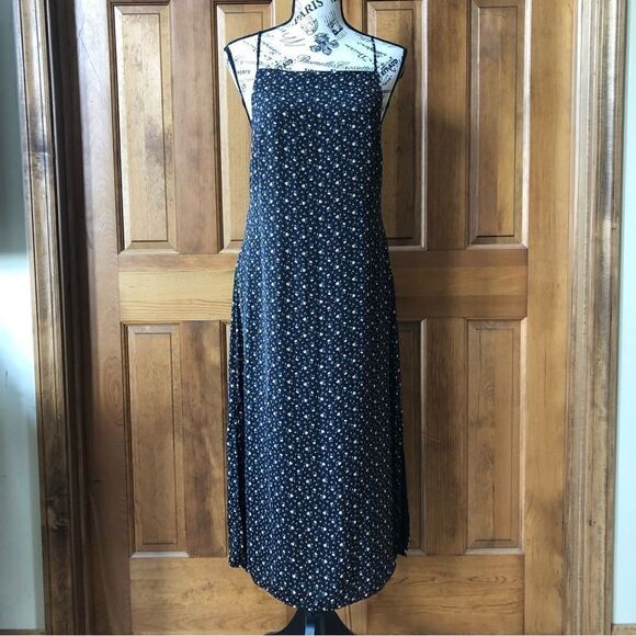 American Eagle Floral Slip Midi Dress Size M - Picture 3 of 16